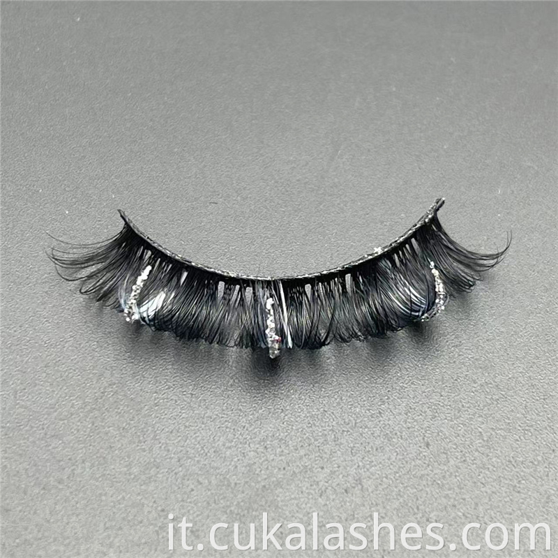 Silver Gitter Russian Eyelashes